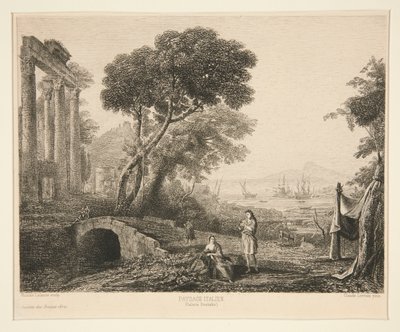 Paysage Italien (المناظر الطبيعية الإيطالية) بواسطة مكسيم لالان