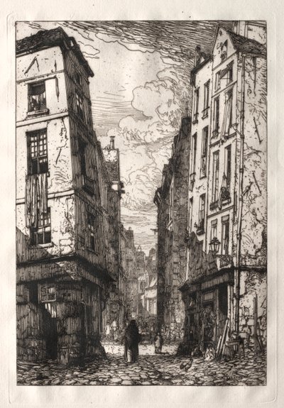 Rue des Marmousets (باريس القديمة) بواسطة مكسيم لالان