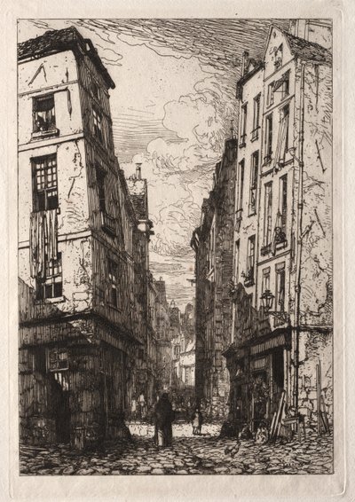 Rue des Marmousets (باريس القديمة) بواسطة مكسيم لالان