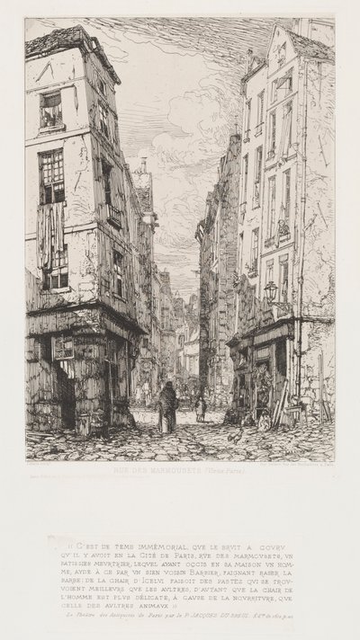 Rue des Marmousets (باريس القديمة) بواسطة مكسيم لالان