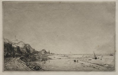 منظر من Port du Dives (Calvados) بواسطة مكسيم لالان
