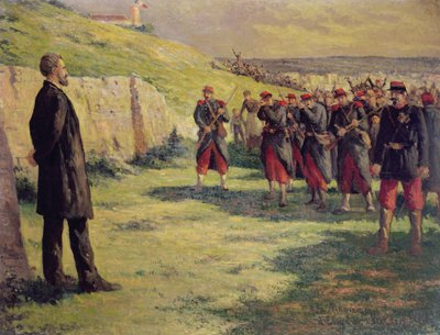 فرقة إطلاق النار على وشك إطلاق النار على يوجين فارلين ، ج .1918 بواسطة ماكسيميلين لوس