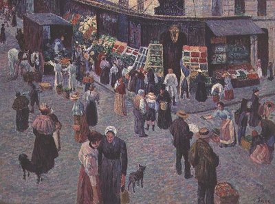 The Rue des Abbesses بواسطة ماكسيميلين لوس