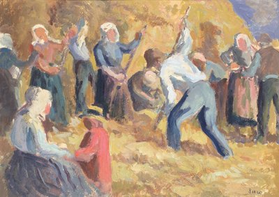 الحصاد ، ج .1414 (زيت على ورق) بواسطة ماكسيميلين لوس