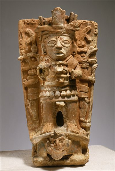 دعم مبخرة من المكسيك ، منتصف القرن السابع إلى التاسع (السيراميك) بواسطة Mayan