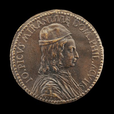 جيوفاني بيكو ديلا ميراندولا ، 1463-1494 ، فيلسوف وشاعر. بواسطة الحاصل على الميدالية TR