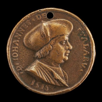 جان دي تالارو ، توفي عام 1550 ، كانون في فورفيير 1517 ، 1518. بواسطة الحاصل على ميدالية عام 1518
