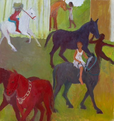 كافالي، 2023 (زيت على قماش) بواسطة ميغان ويليامسون