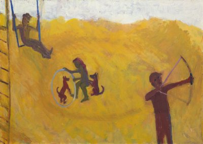 بورتريه عائلي، 2020 (زيت على قماش) بواسطة ميغان ويليامسون