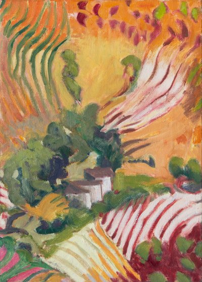 بيوت المزارع والحقول الإيطالية، أومبريا بواسطة ميغان ويليامسون