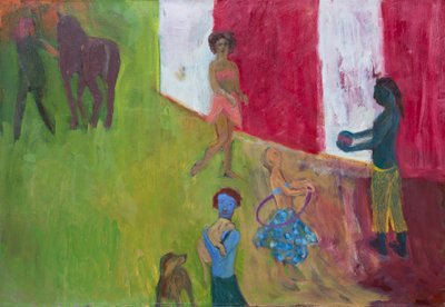 أزواج، 2019 (زيت على قماش) بواسطة ميغان ويليامسون