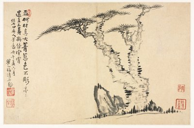 مناظر طبيعية بأنماط مختلفة بعد الأساتذة القدامى ، 1690. بواسطة مي تشينغ