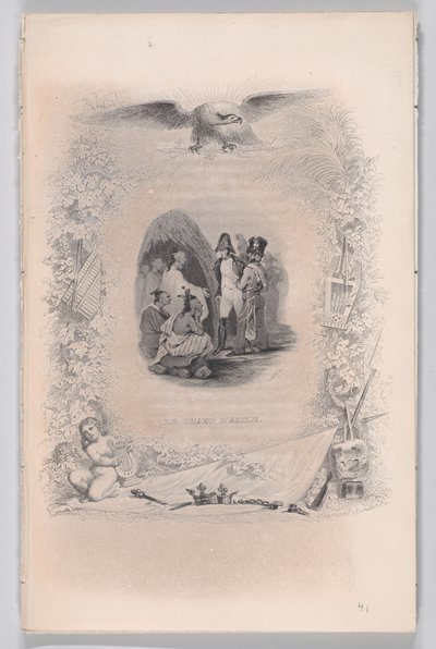 مجال اللجوء من أغاني بيرانغر ، 1829 بواسطة ملكيور بيرونارد