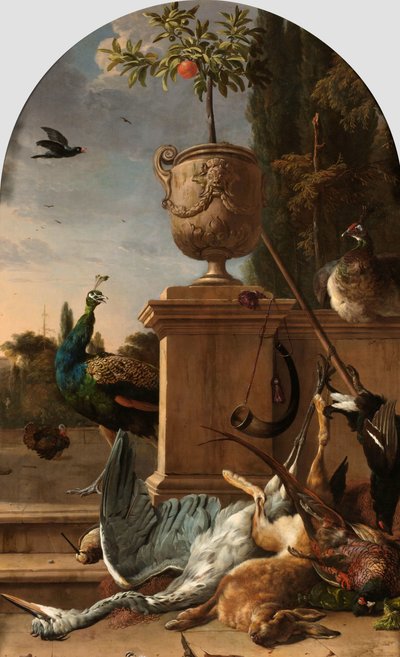 حقيبة صياد على الشرفة حقيبة صياد على الشرفة بواسطة Melchior d'Hondecoeter