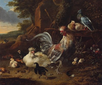  بواسطة Melchior d'Hondecoeter