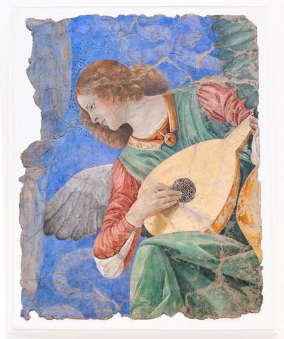 ملائكة صنع الموسيقى ، حوالي عام 1480 (في الهواء الطلق) بواسطة Melozzo da Forli