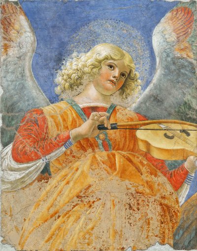 الملاك الموسيقي لميلوزو دا فورلي ، حوالي عام 1480 (في الهواء الطلق) بواسطة Melozzo da Forli
