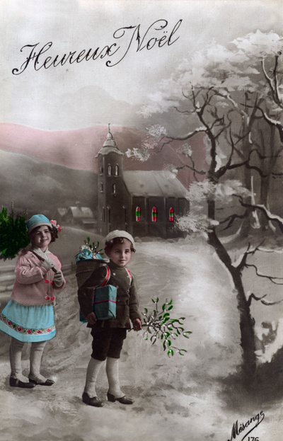 "عيد ميلاد سعيد" ، عيد ميلاد سعيد ، 1900-1919. بواسطة ميسانج