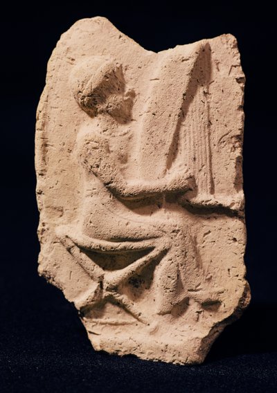 عازف القيثارة ، 1830-1600 ق بواسطة بلاد ما بين النهرين