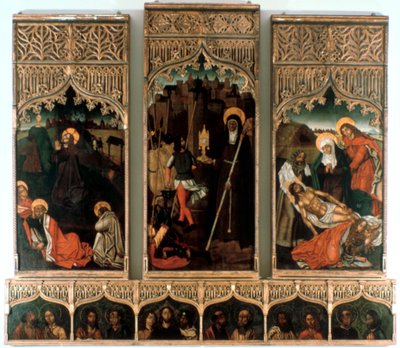 بالثلاثي من سانتا كلارا ، 1486 بواسطة ميستري هيلاريوس