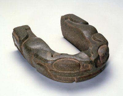 لعبة الكرة الاحتفالية نير ، c.250-900 (ديوريت) بواسطة المدرسة المكسيكية