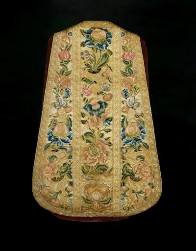 الكاهن Chasuble حوالي عام 1730 (نسيج) بواسطة المدرسة المكسيكية