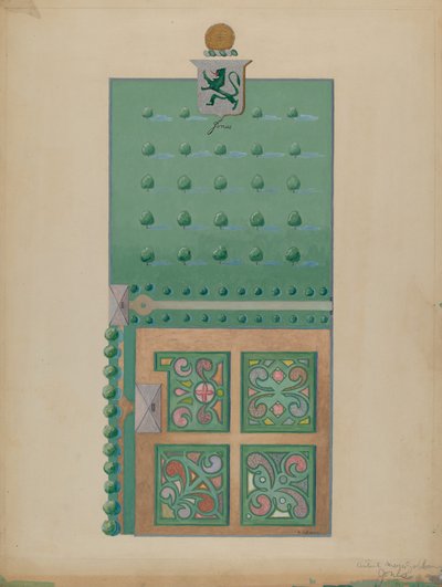توماس جونز إستيت ، ج. 1936. بواسطة ماير جولدباوم