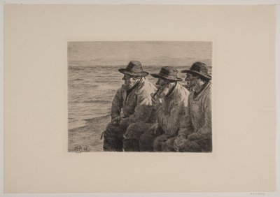 ثلاثة صيادين بواسطة Michael Ancher