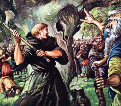 القديس بونيفاس بواسطة مايكل جودفري