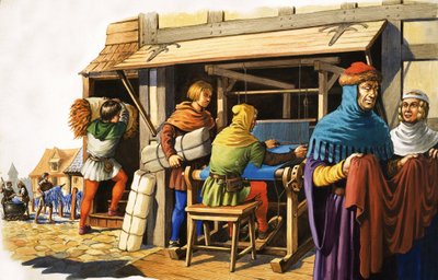 نسج على النول بواسطة مايكل جودفري