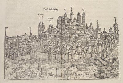 نورمبرغ ، 1493. بواسطة فيلهلم بليدينورف
