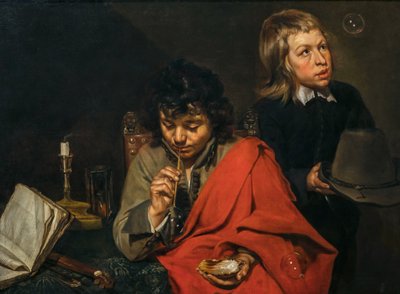 الأولاد نفخ الفقاعات ، حوالي 1640s (زيت على قماش) بواسطة Michaelina Wautier