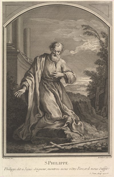 سانت فيليب ، 1726. بواسطة ميشيل أوبيرت