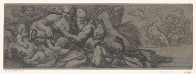 Faun met bacchante en putti بواسطة زاكاري هاينز