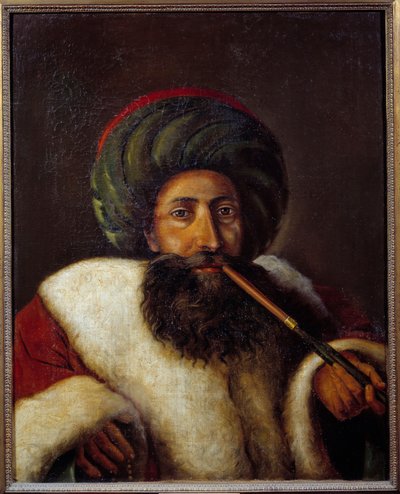 صورة للسيد خليل بكري (البكري) ، الشيخ وعضو ديوان القاهرة. لوحة ميشيل ريغو (1770-1815) بواسطة ميشيل ريغو