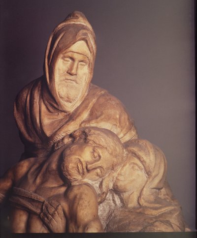 بيتا ، 1553 قطعة رخام من 120999 بواسطة Michelangelo Buonarroti