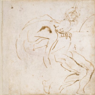 اثنان من دراسات الشكل الجزئية ، 1490-1560 بواسطة مايكل أنجلو بوناروتي