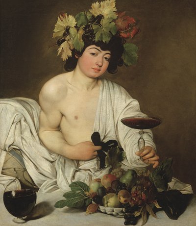الشاب باكوس ، ج .1589 بواسطة Michelangelo Merisi Caravaggio