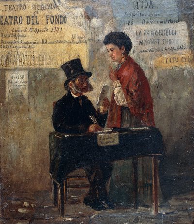 ملصقات المسرح والكاتبة العامة ، بقلم ميشيل كامارانو (1835-1920) بواسطة ميشيل كامارانو