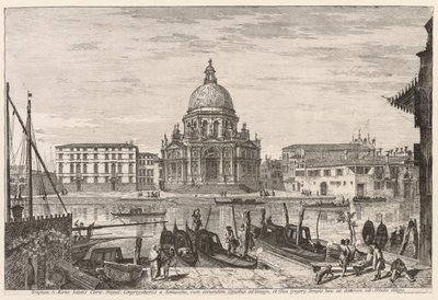 مناظر من البندقية: S. M. Della Salute بواسطة ميشيل ماريشي