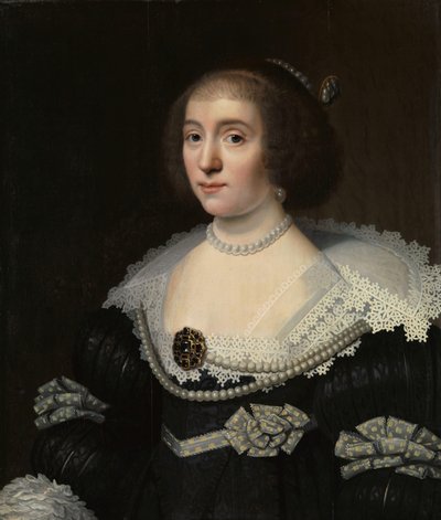 صورة لأماليا فان سولمس (1602-75) بواسطة ميشيل جانز فان ميرفيلت (نسخ بعد)