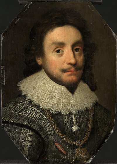 صورة لفريدريك الخامس (1596-1632) ، ناخب بالاتينات بواسطة ميشيل جانز فان ميرفيلت (نسخ بعد)