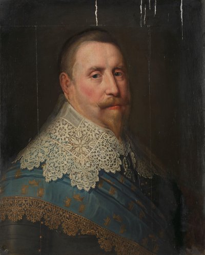صورة لجوستاف الثاني أدولف (1594-1632) ، ملك السويد بواسطة ميشيل جانز فان ميرفيلت (نسخ بعد)