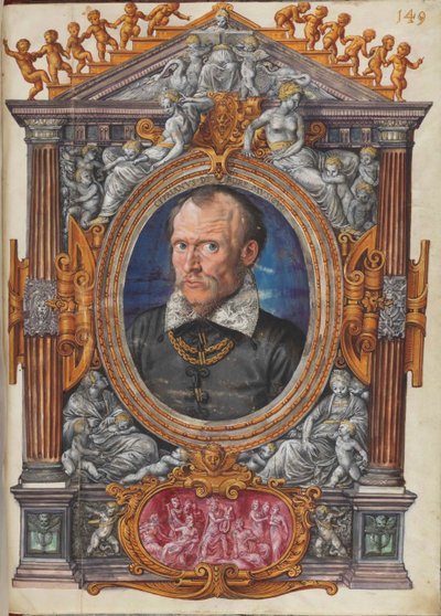 فاجأ Cipriano de Rore 151516-1565 من Sechsstimmige Gradualia المعنويات العالية المعتادة ، حوالي 1559. بواسطة Mielich