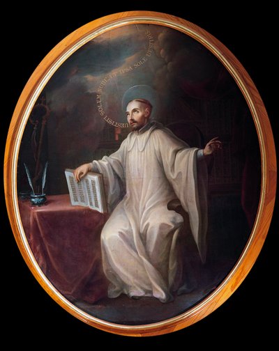 Representation de saint Bernard de Clairvaux (1090-1153) بواسطة ميغيل كابريرا