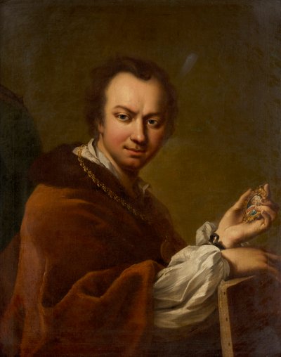 بورتريه ذاتي ، 1731-1734. بواسطة ميجتينس