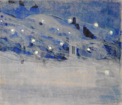 سباركس الثالث ، 1906. بواسطة Mikalojus Konstantinas Čiurlionis