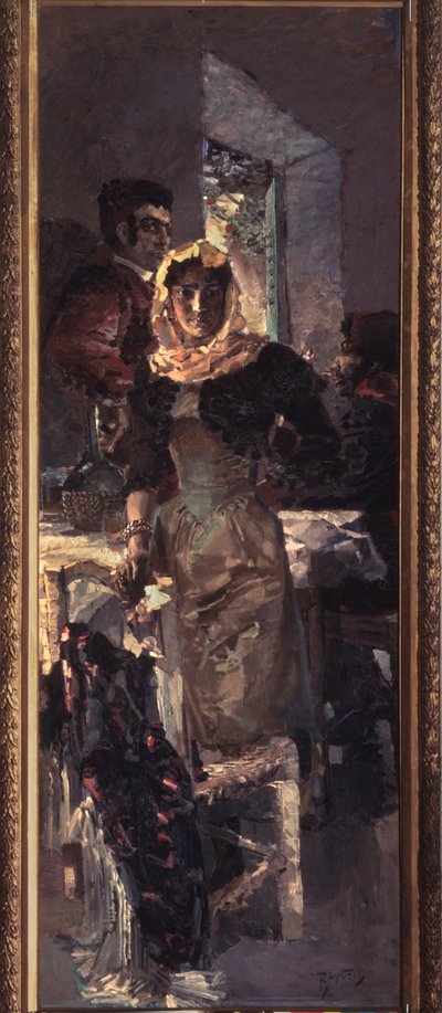 إسبانيا (إسبانيا) - رسم ميخائيل ألكساندروفيتش فروبل (فروبيل) (1856-1910) ، زيت على قماش بواسطة ميخائيل الكساندروفيتش فروبل
