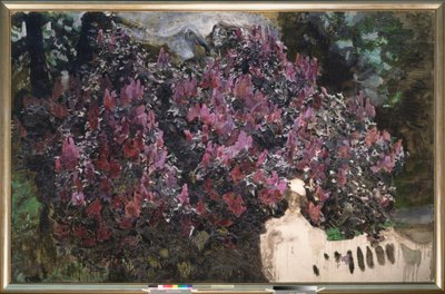 أرجواني (ليلاك) - لوحة لميخائيل ألكساندروفيتش فروبل (فروبيل) (1856-1910) ، زيت على قماش بواسطة ميخائيل الكساندروفيتش فروبل