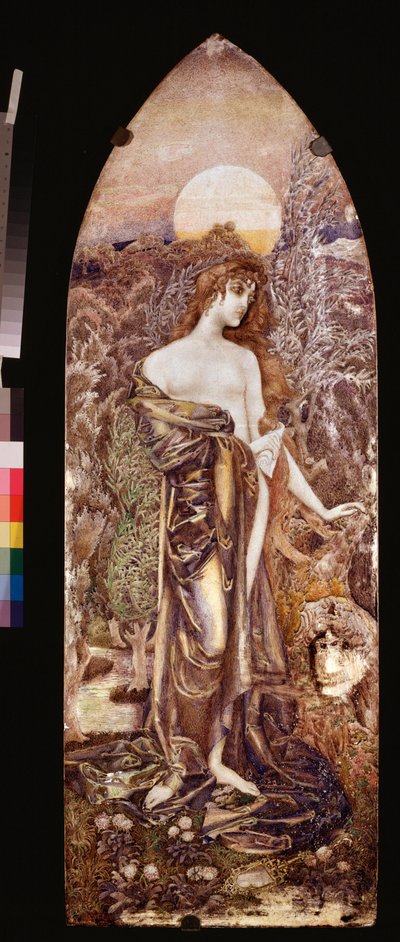 الفلسفة (الفلسفة) - عمل ميخائيل الكسندروفيتش فروبل (فروبيل) (1856-1910) ، ألوان مائية بواسطة ميخائيل الكساندروفيتش فروبل